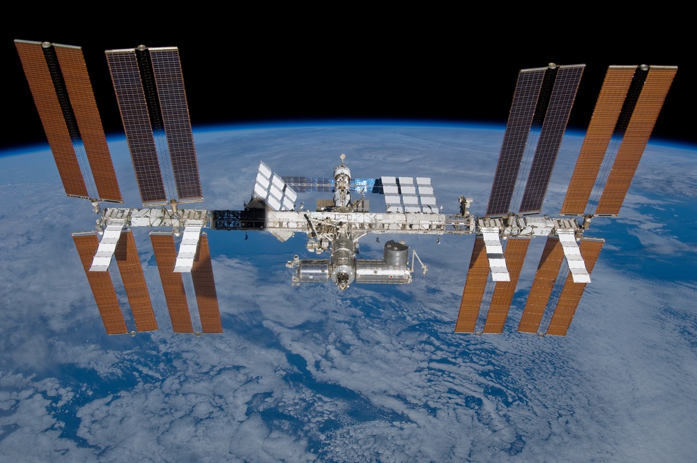 ISS Flyaround views from STS-119