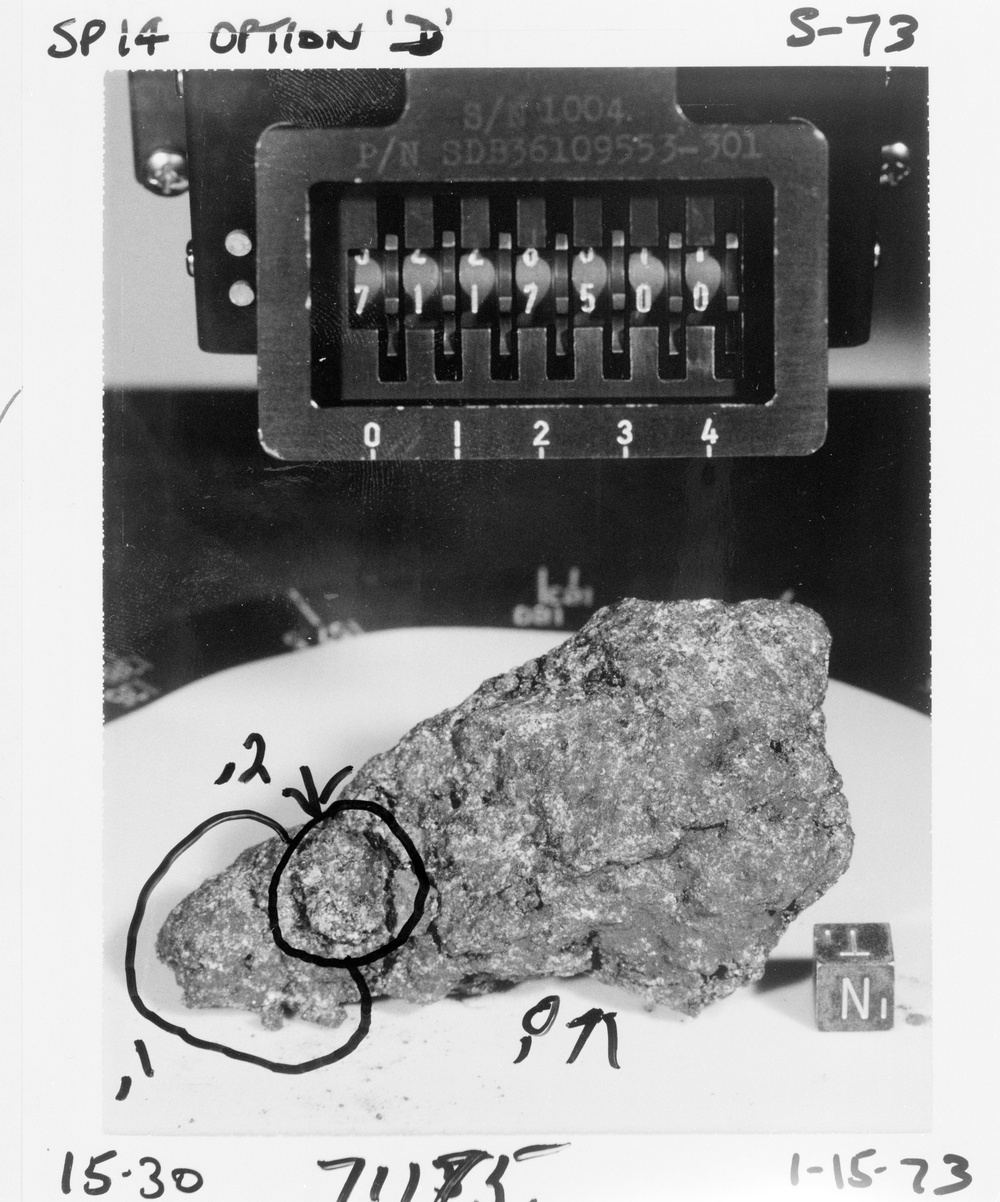 LUNAR SAMPLES - APOLLO 17 - (VARIOUS SAMPLES)(SEE BELOW)