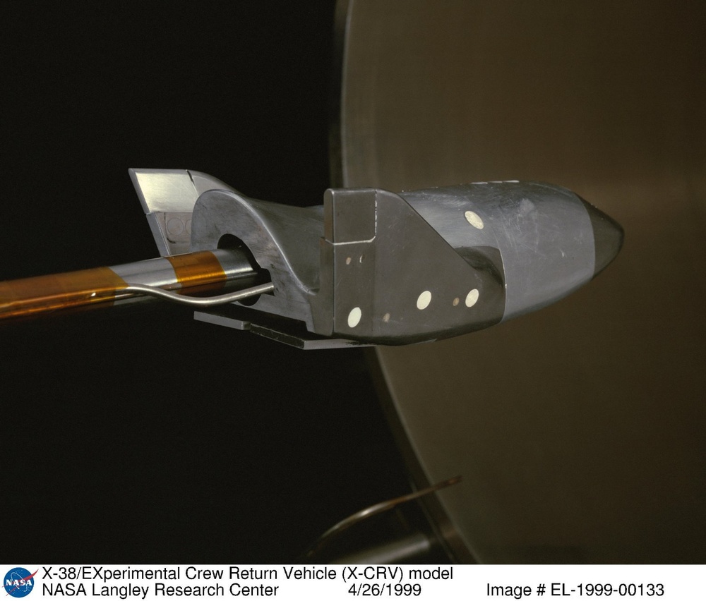 X-38/EXperimental Crew Return Vehicle (X-CRV) model
