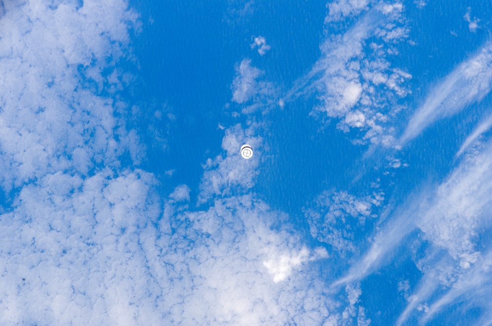 DOD Pico-Satellite known as ANDE released from the STS-116 shuttle payload bay