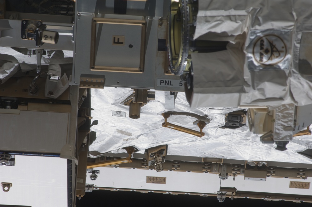 Panel 5 on the S0 Truss during Joint Operations