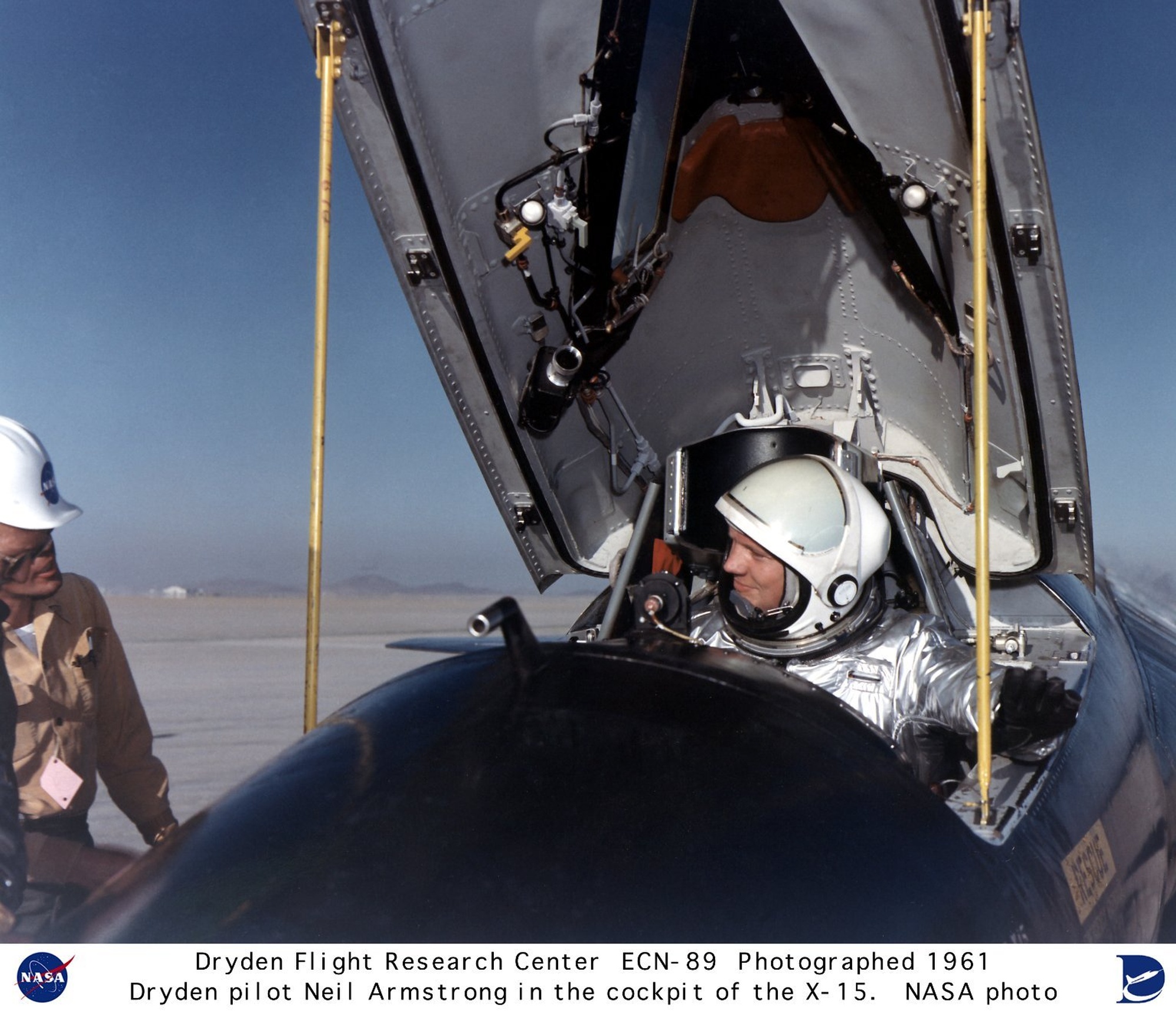 Neil Armstrong X15 Test Flight