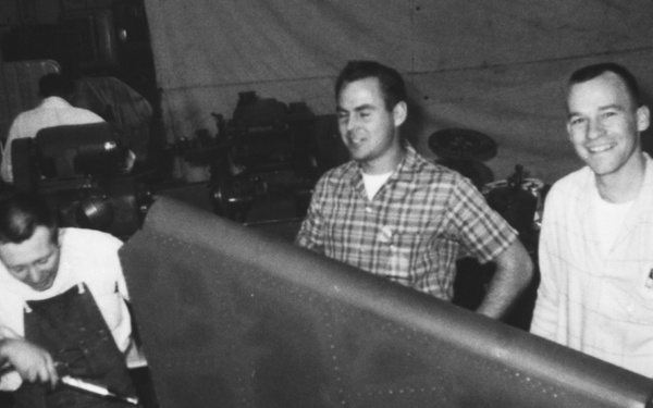 M2-F1 fabrication by Grierson Hamilton, Bob Green, and Ed Browne