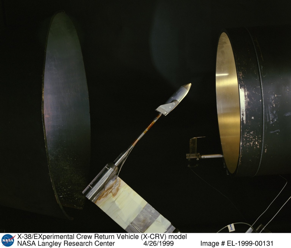 X-38/EXperimental Crew Return Vehicle (X-CRV) model