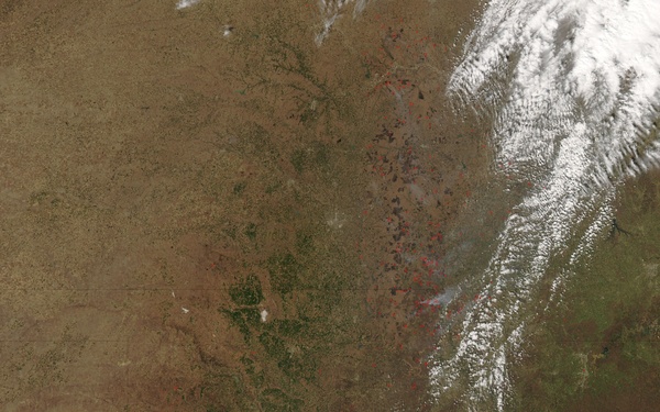Fires in the Southern Plains: Natural Hazards