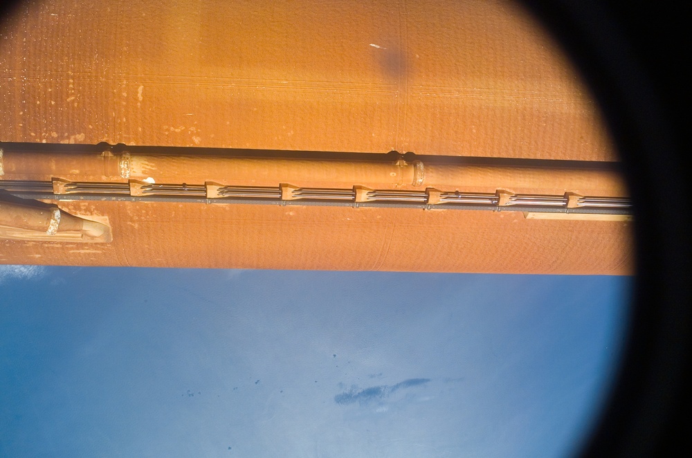 View of STS-114 External Fuel Tank during separation