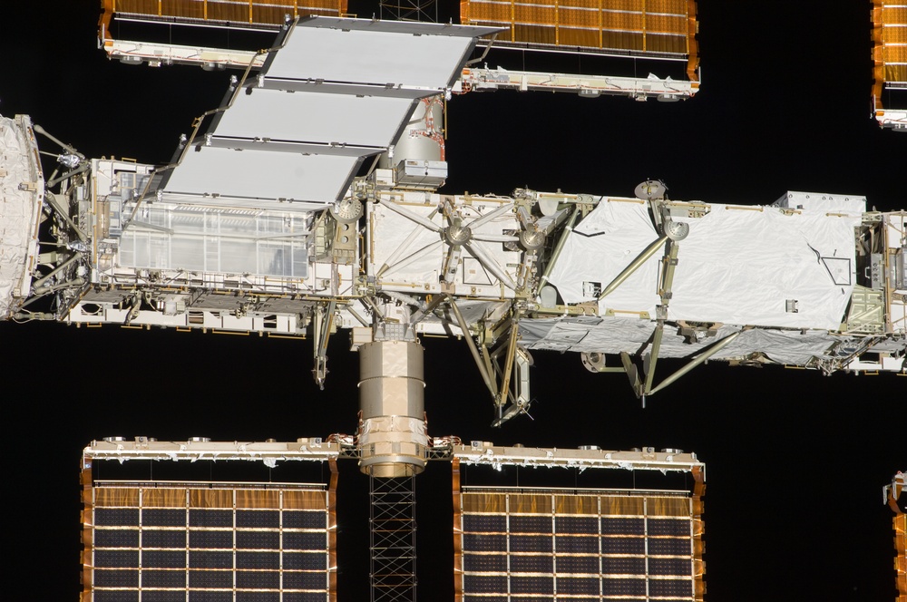 ISS Flyaround views from STS-119