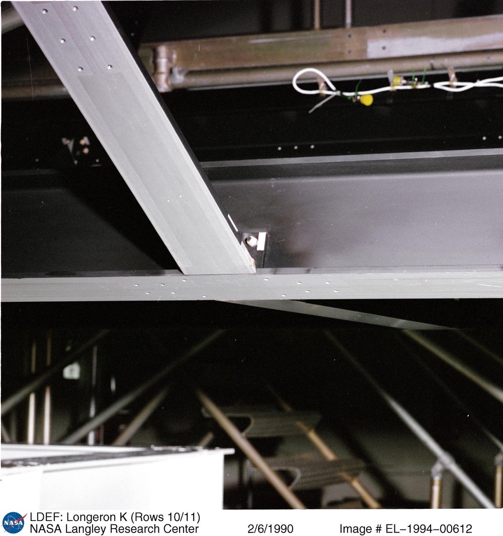 LDEF: Longeron K (Rows 10/11)