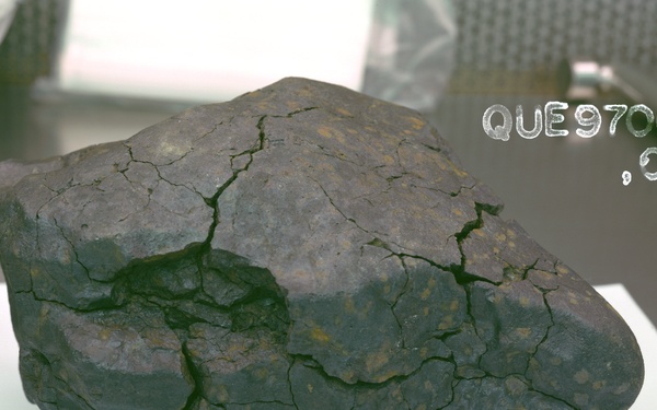 Meteorite Samples Photographed in Meteorite Processing Laboratory (MPL)