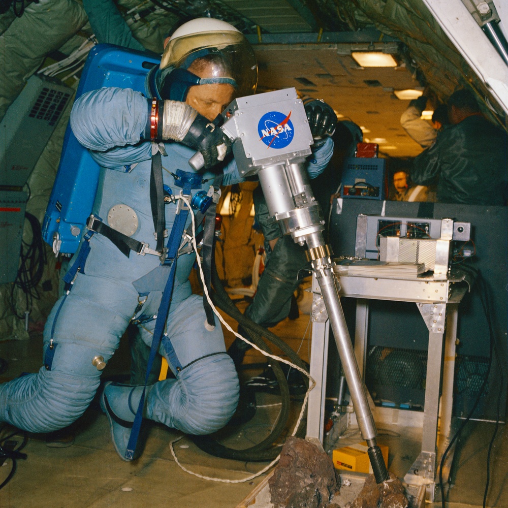 Apollo Lunar Tool Studies RX2A Hard Suit Studies