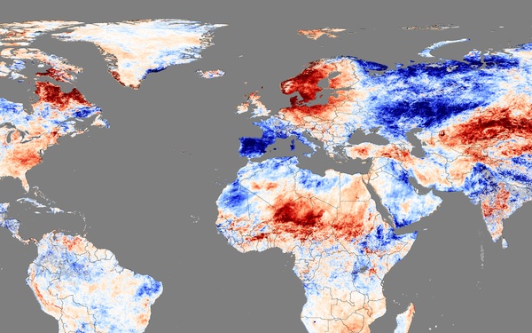 Heatwave in Northern Europe: Natural Hazards
