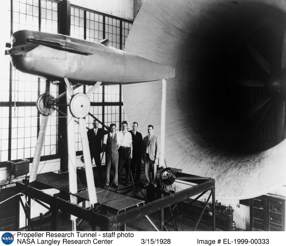 Propeller Research Tunnel - staff photo