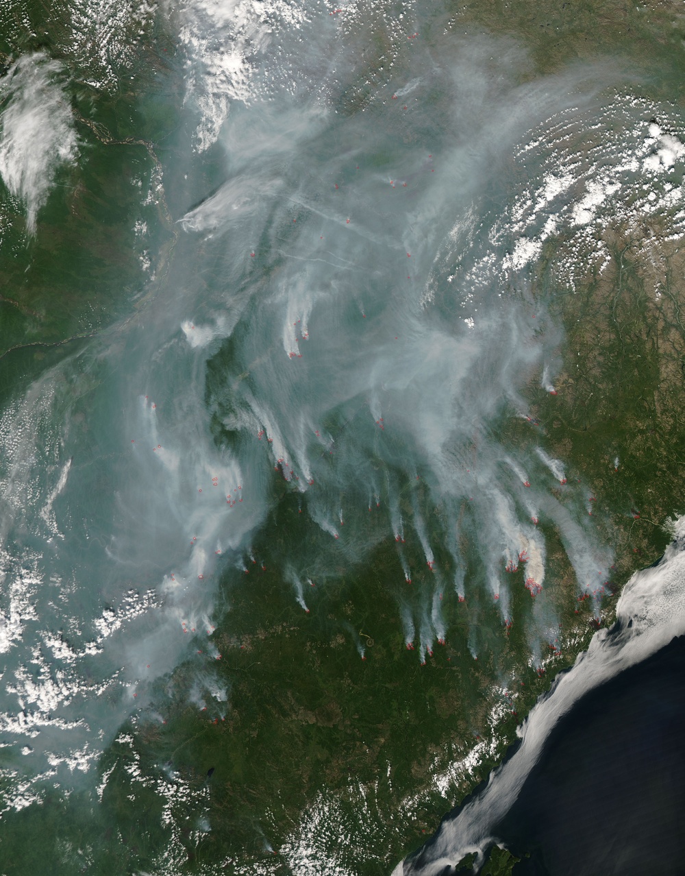 Fires in Southeastern Russia: Natural Hazards