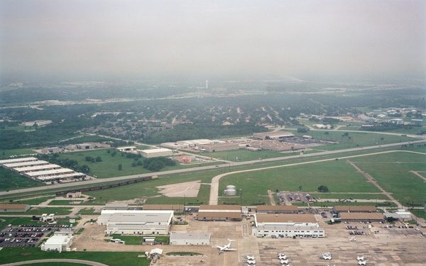 SCA over Ellington Field