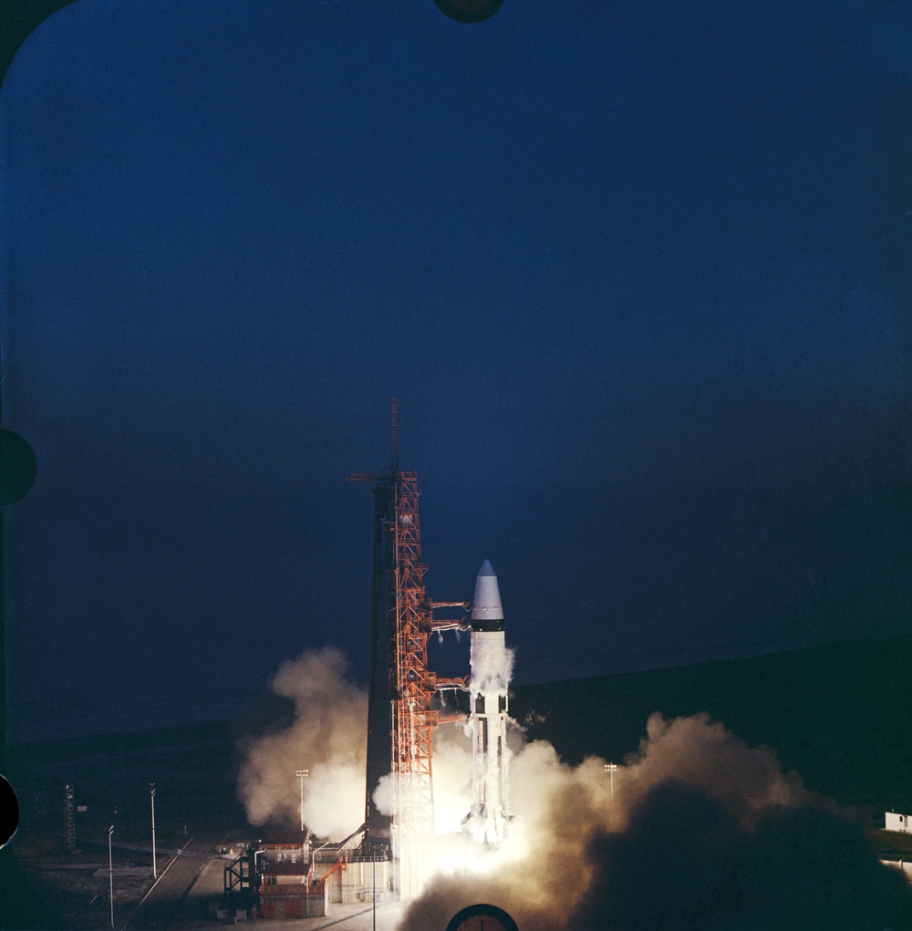 Apollo 5 liftoff