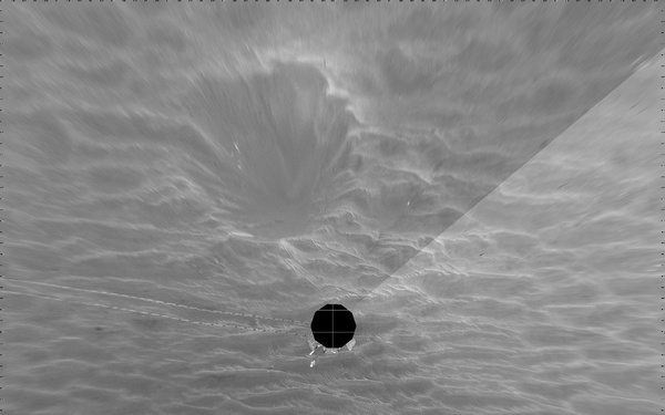 Opportunity's View, Sol 381 (Vertical)