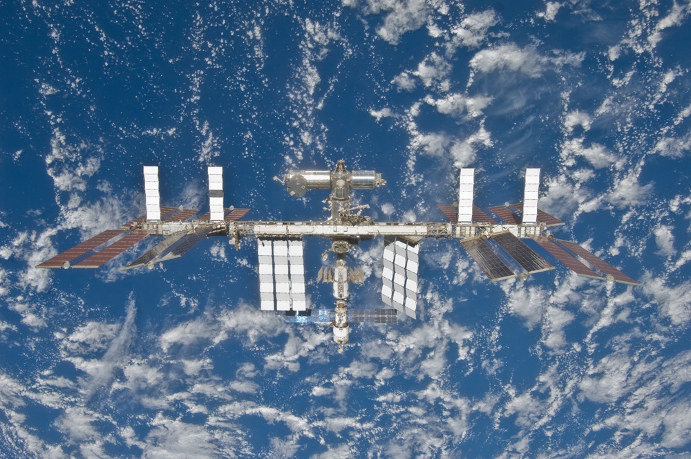 ISS Flyaround views from STS-119