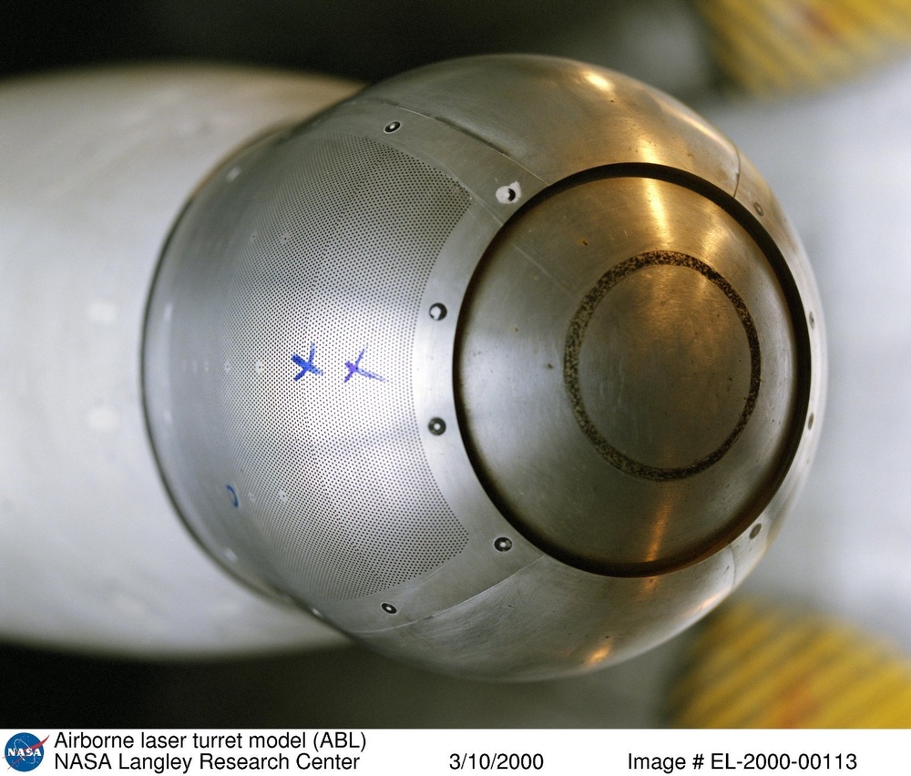 Airborne laser turret model (ABL)