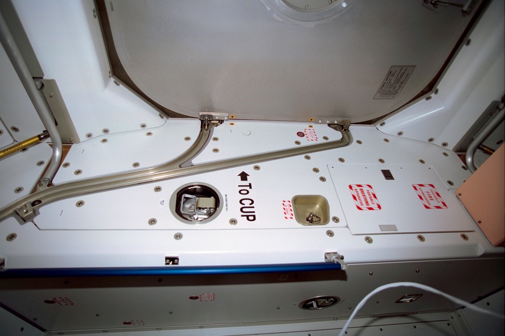 Various views of the interior of the Node 1/Unity module