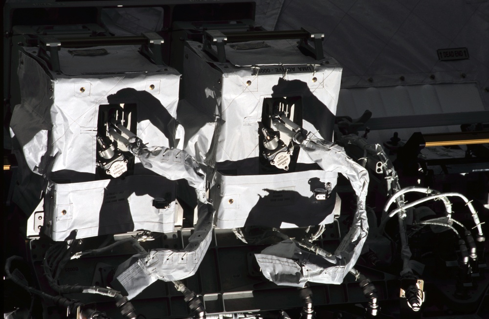 View of UMA's on the Mobile Transporter taken during STS-110