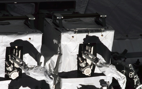 View of UMA's on the Mobile Transporter taken during STS-110