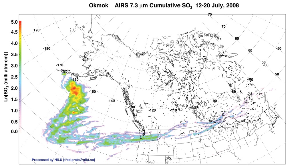 Okmok Volcano Erupts: Natural Hazards