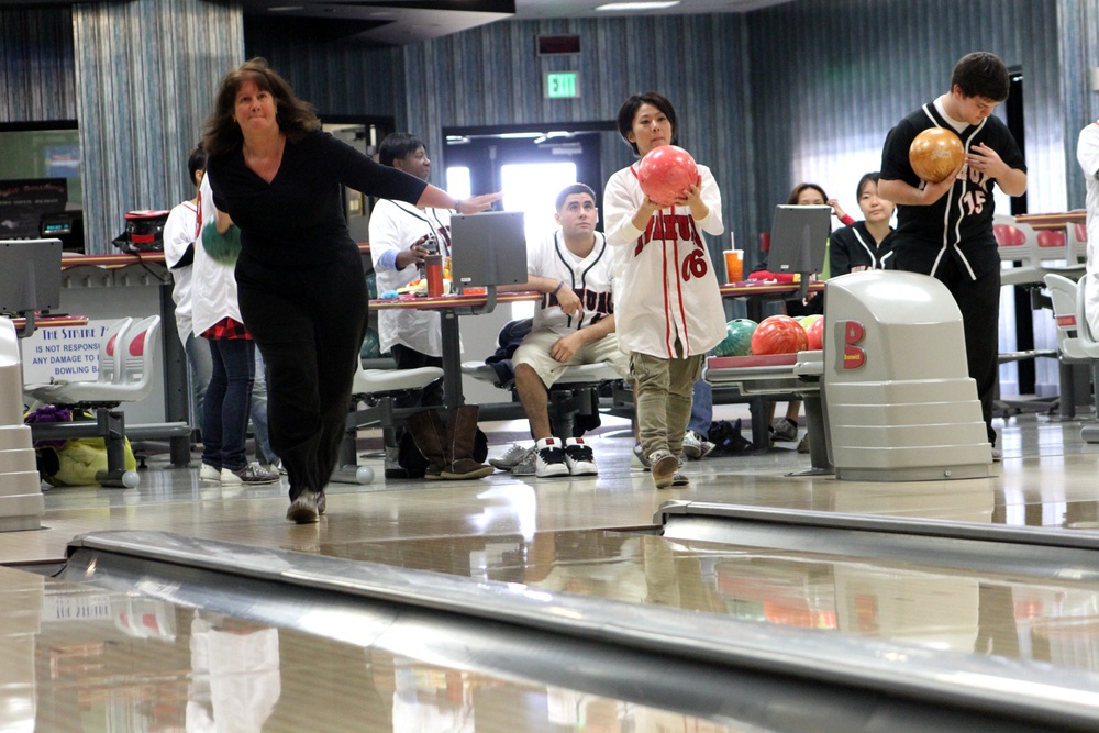MCCS employees bowl off steam during fun day inside StrikeZone Bowling Alley