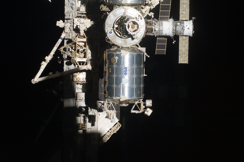 ISS Flyaround views from STS-119