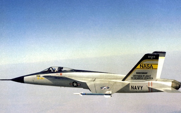 YF-17 in Flight