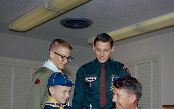 ASTRONAUT WALTER M. SCHIRRA, JR. - AWARD - BOY SCOUTS