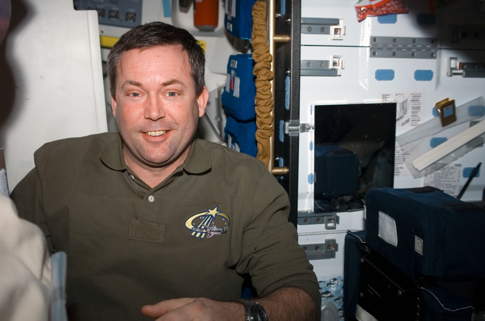 Foreman in the MDDK during STS-123