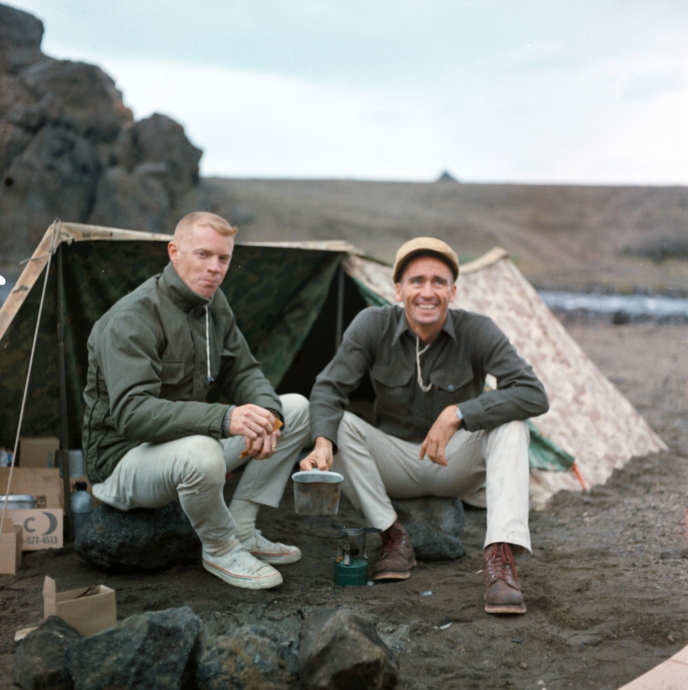 ASTRONAUT RUSSELL L. SCHWEICKART - TRAINING (GEOLOGICAL FIELD TRIP)