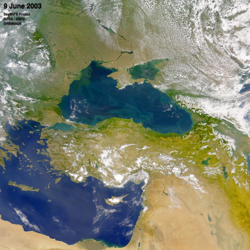 The Danube Spills into the Black Sea: Image of the Day