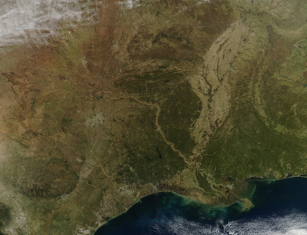 Fires Across Southern United States: Natural Hazards