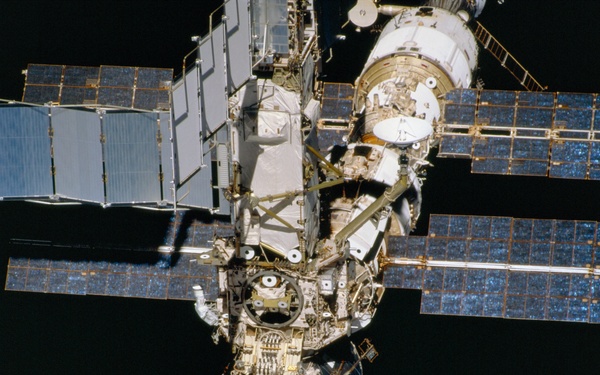 Various views of the ISS taken by the STS-98 crew