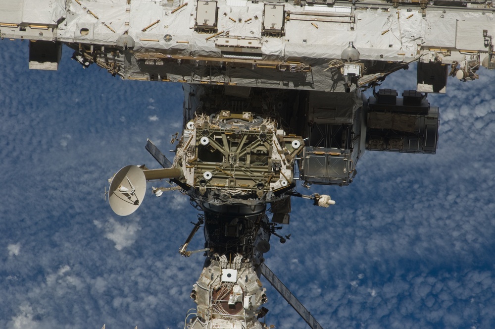 ISS Flyaround views from STS-119