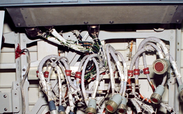 Documentation of the flight deck Orbit Station hardware on Atlantis