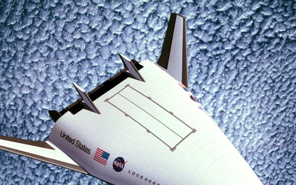 X-33 Proposal by Lockheed Martin - Computer Graphic