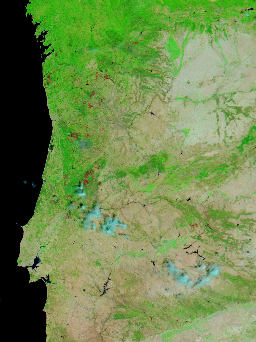 Fires in Portugal: Natural Hazards