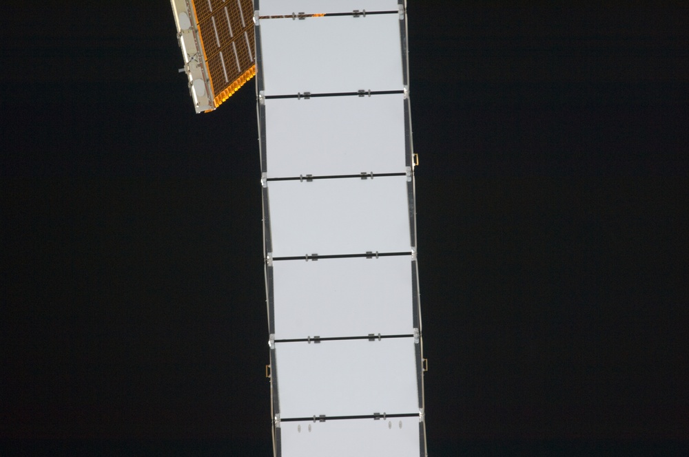 ISS during arrival of STS-127 Space Shuttle Endeavour