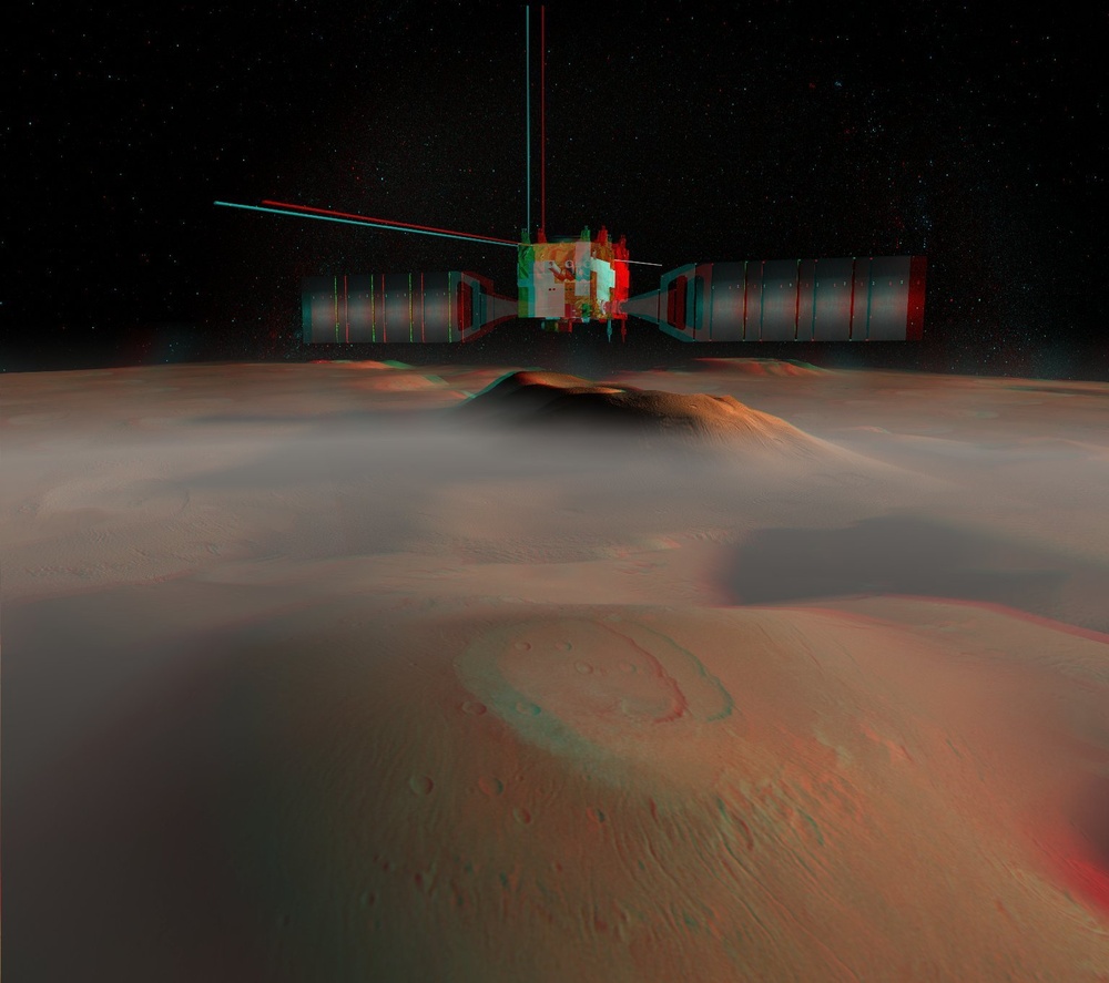 Mars Express, 3-D Artist's Concept