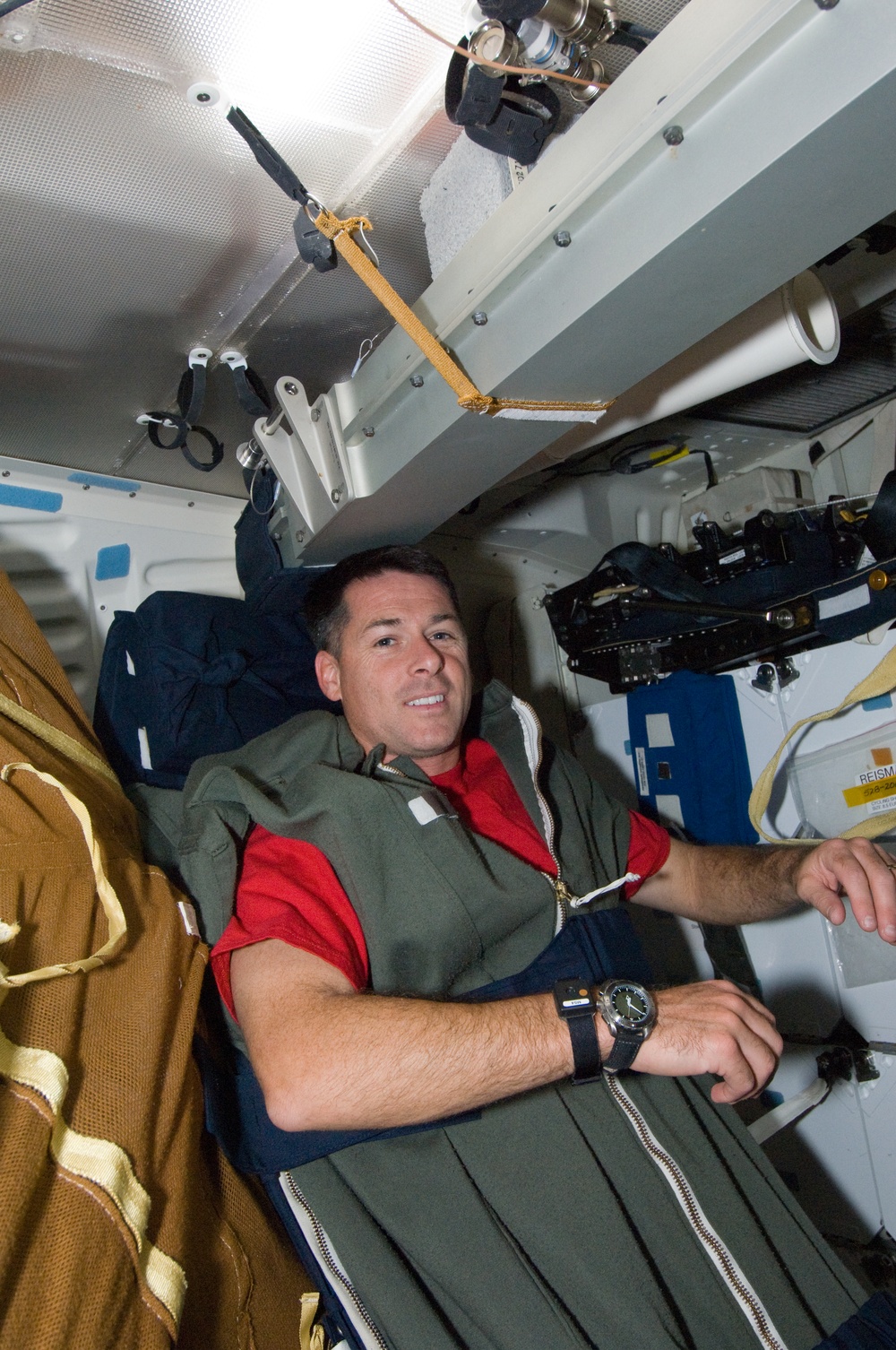 Kimbrough in Sleeping Bag on MDDK