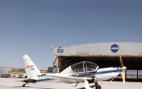 YO-3A parked on ramp