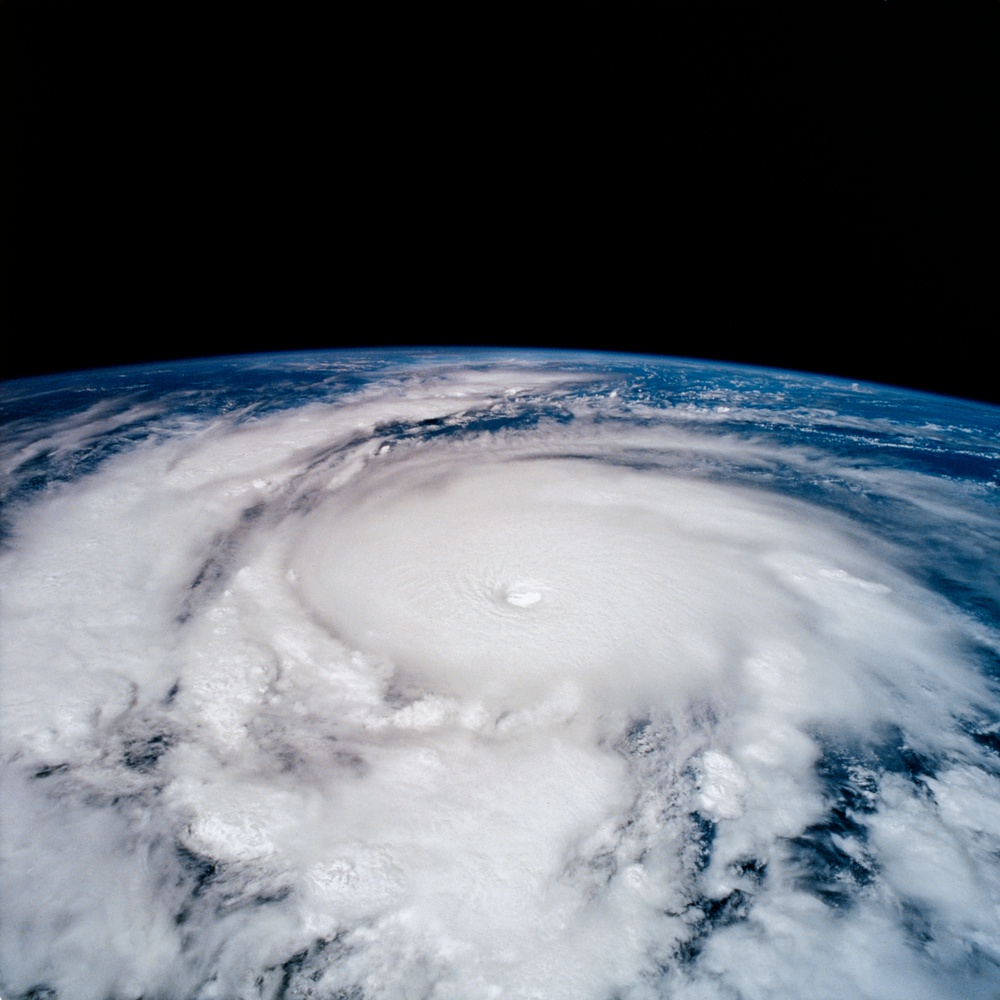 STS-65 Earth observation of Hurricane Emilia in Eastern Pacific Ocean
