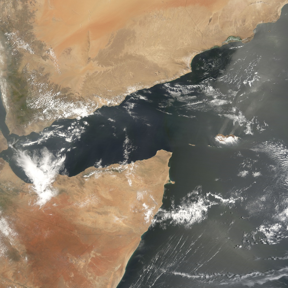 Dust Over the Gulf of Aden: Natural Hazards