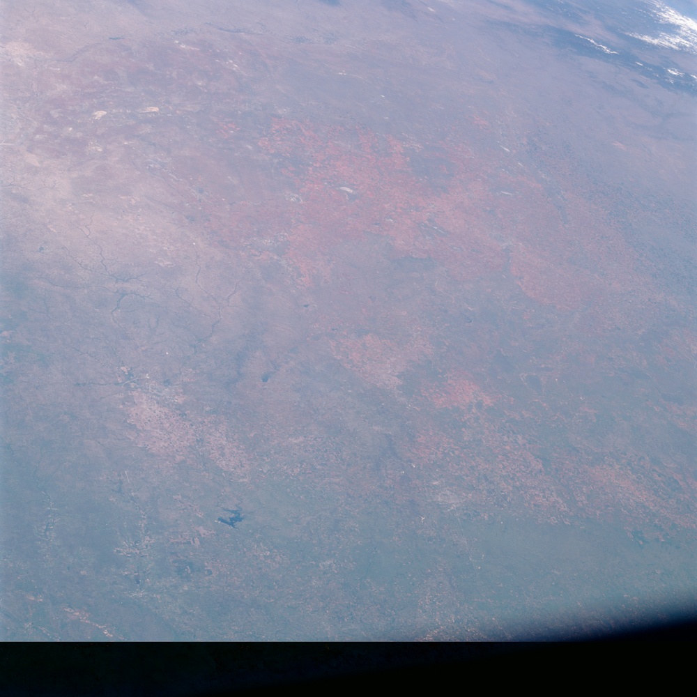 Earth observation image taken during STS-100