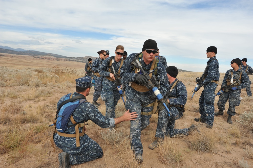 Fort Carson sailors receive combat training