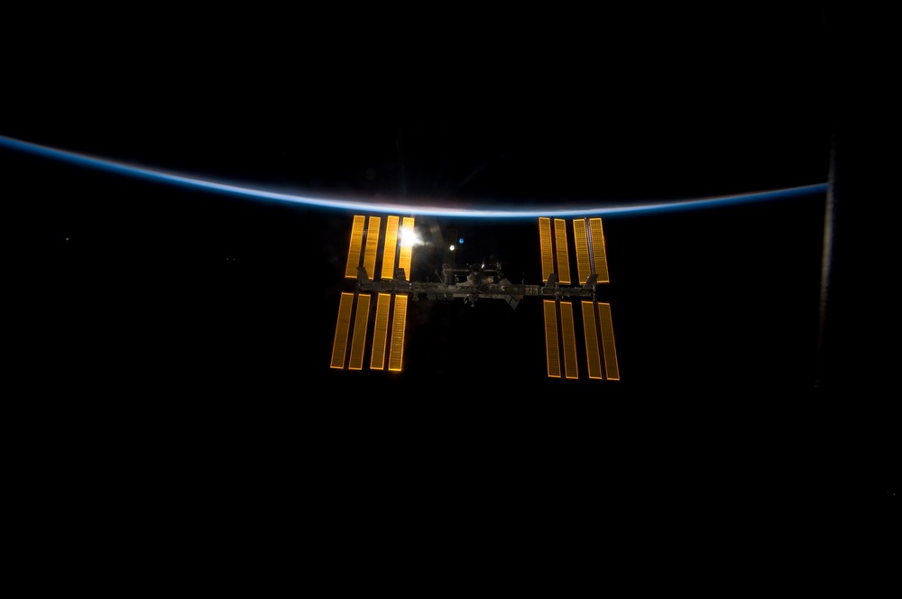 ISS Flyaround views from STS-119