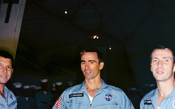 RECOVERY -  APOLLO 7 RECEPTION