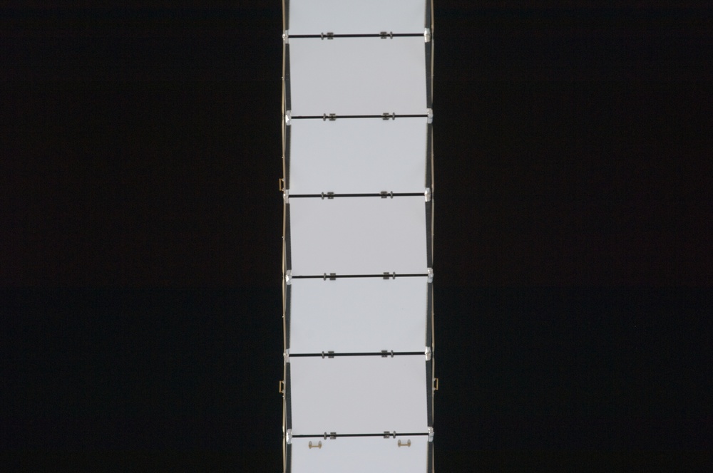 ISS during arrival of STS-127 Space Shuttle Endeavour